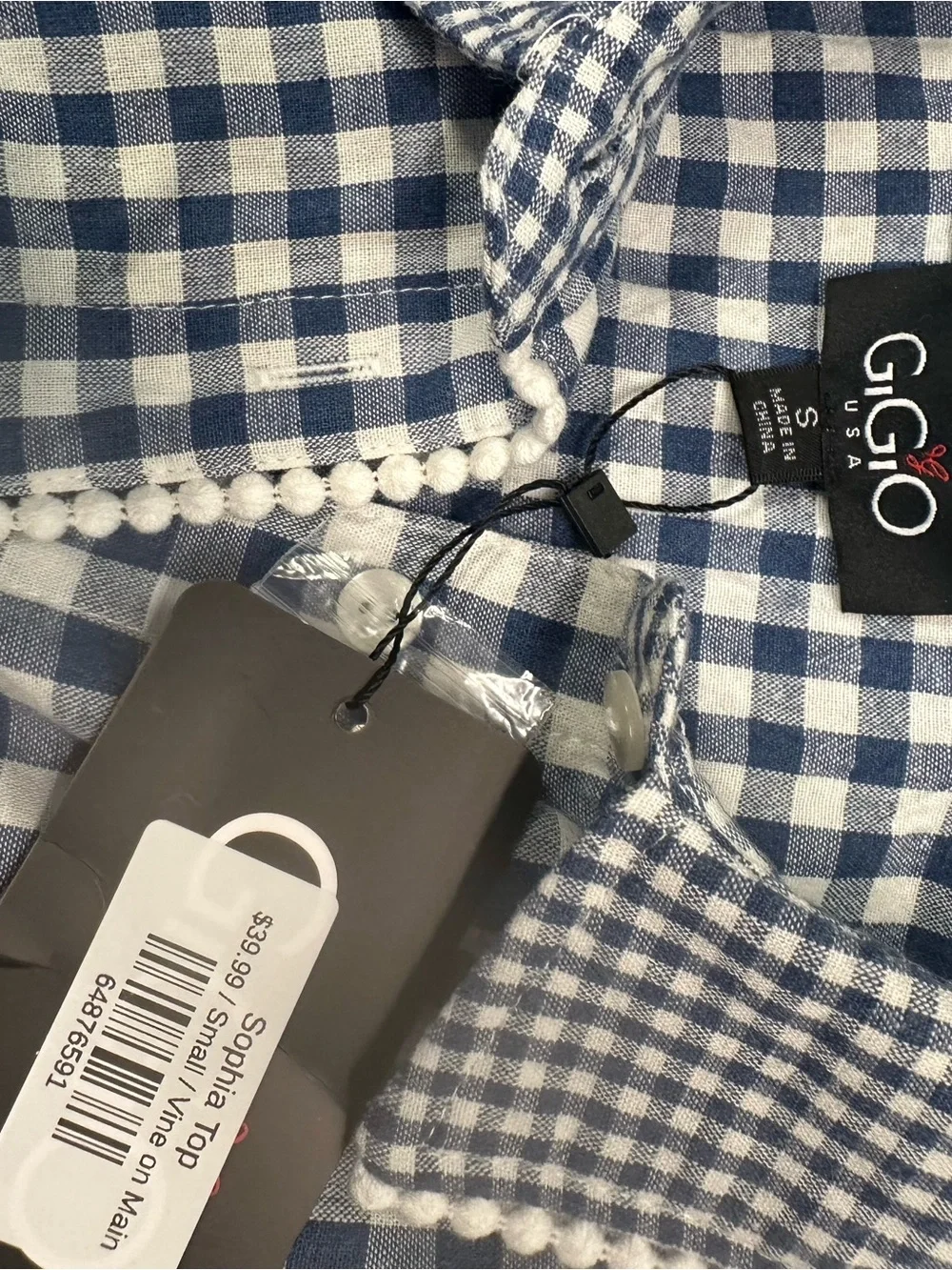 Gigio blue white